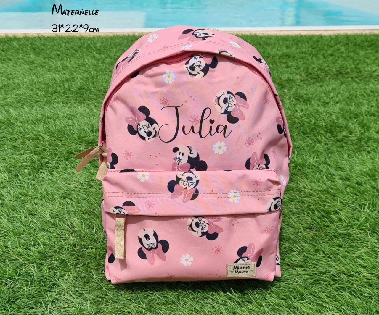 sac maternelle personnalisé minnie